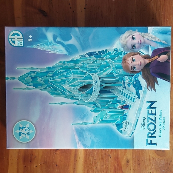 Disney FROZEN Elsa's Ice Palace 3D Puzzle Unopened - Picture 1 of 2
